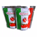 pasta de tomate em bolsa com 22-24 brix para comprador do Iêmen